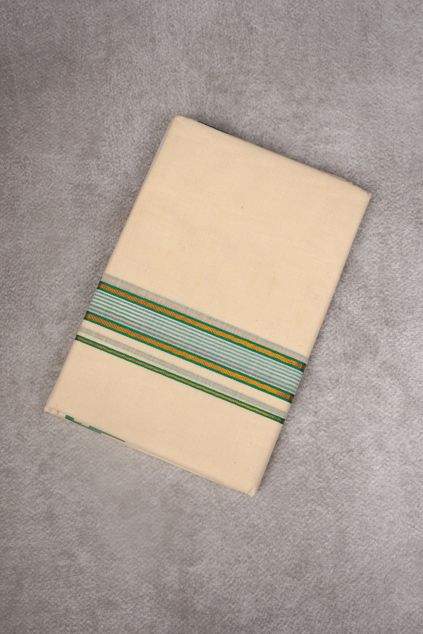 FD-186C C/D DHOTI 3.80 MTR-Dark Green