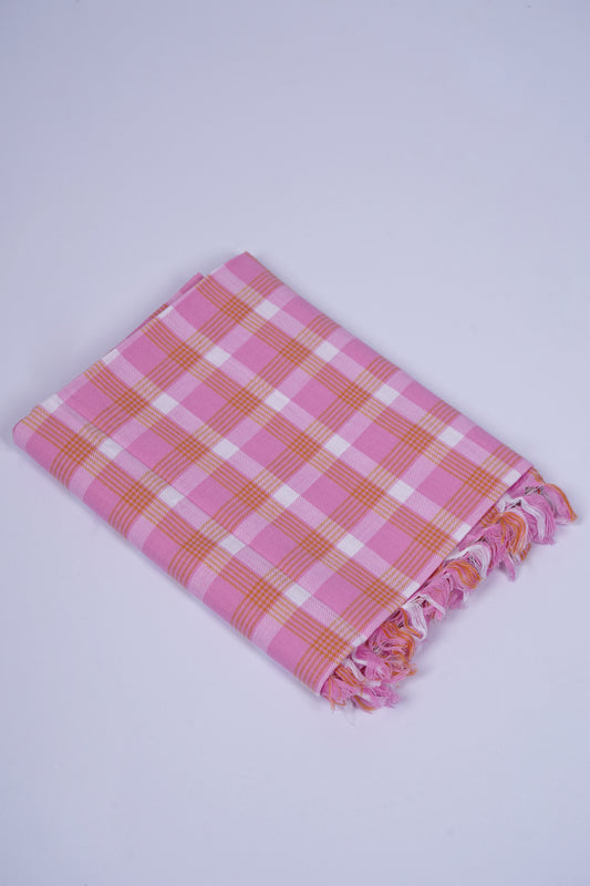 COLOUR DOBBY COTTON - CBT-21 BATH TOWEL - 30X60 - PINK