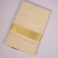 GLD-120C CREAM DOUBLE DHOTI  4.00 MTR