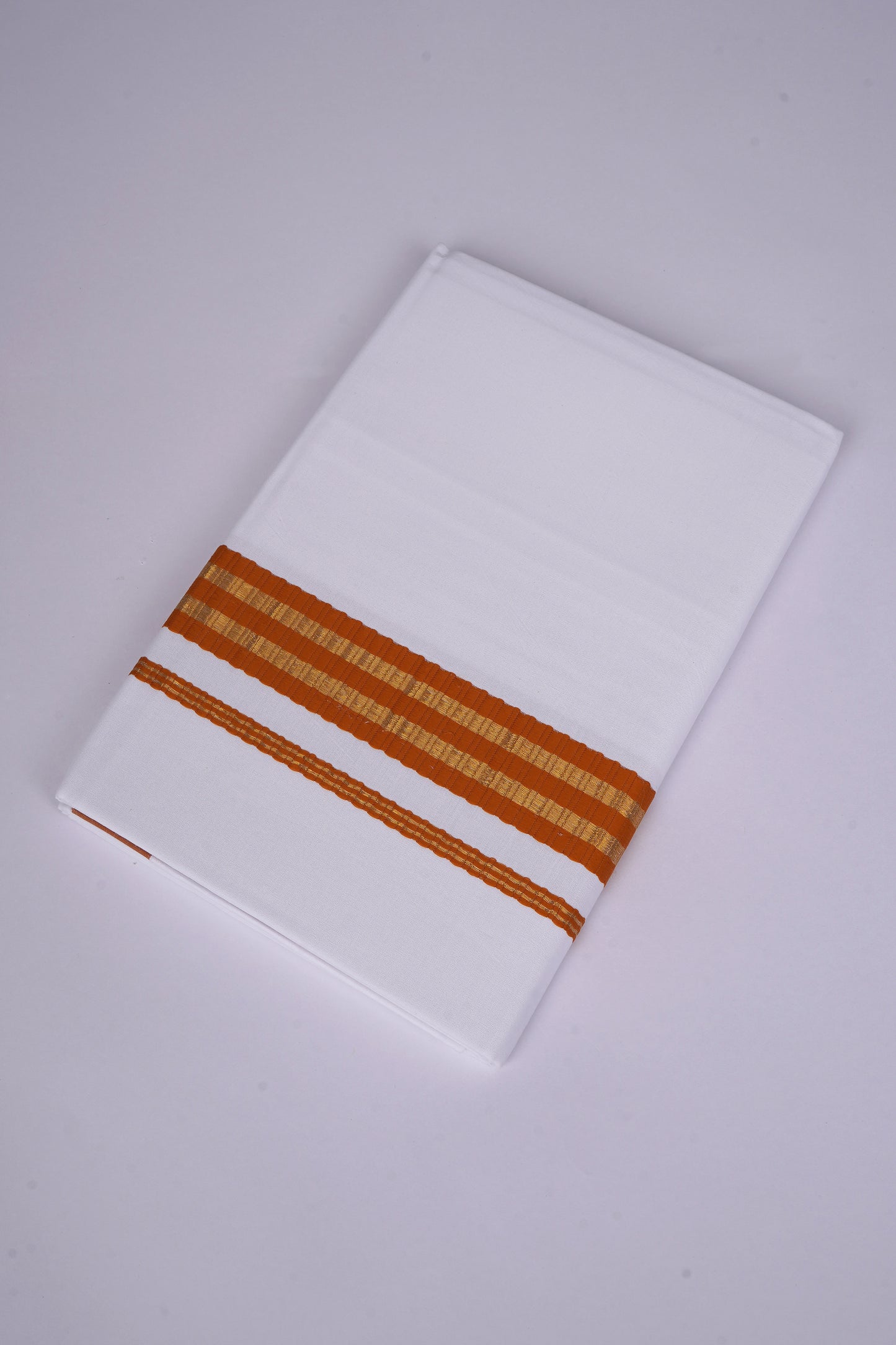 FS-100 W/S DHOTI  2.00 MTR - Dark Gold