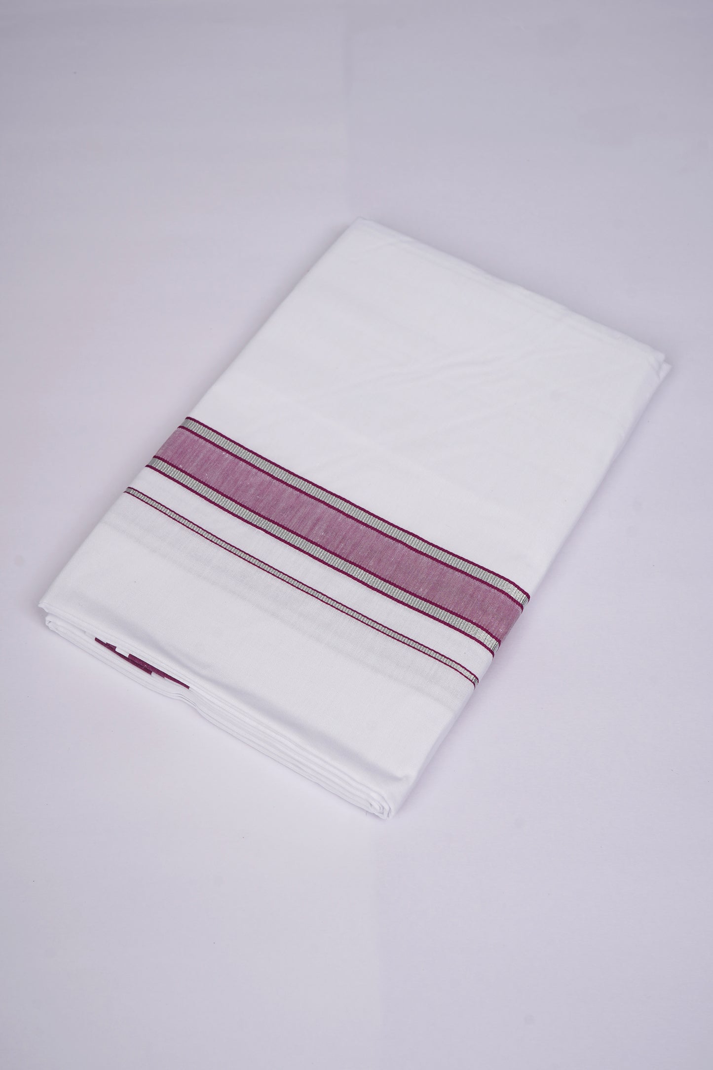 FS-105 W/S DHOTI  2.00 MTR - Dark Violet