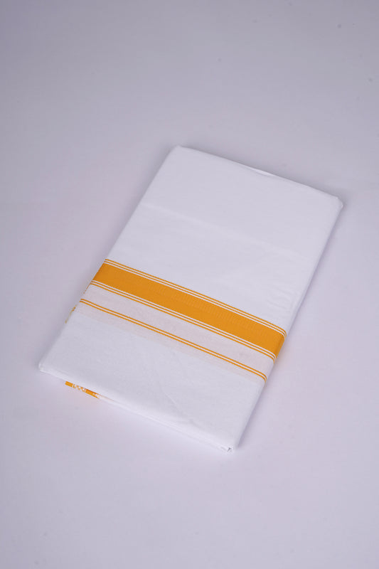 FS-126 W/S DHOTI  1.90 MTR - Yellow