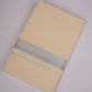 SLD-89C CREAM DOUBLE DHOTI  4.00 MTR