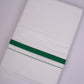 HD-17 W/D DHOTI  3.80 MTR-Green