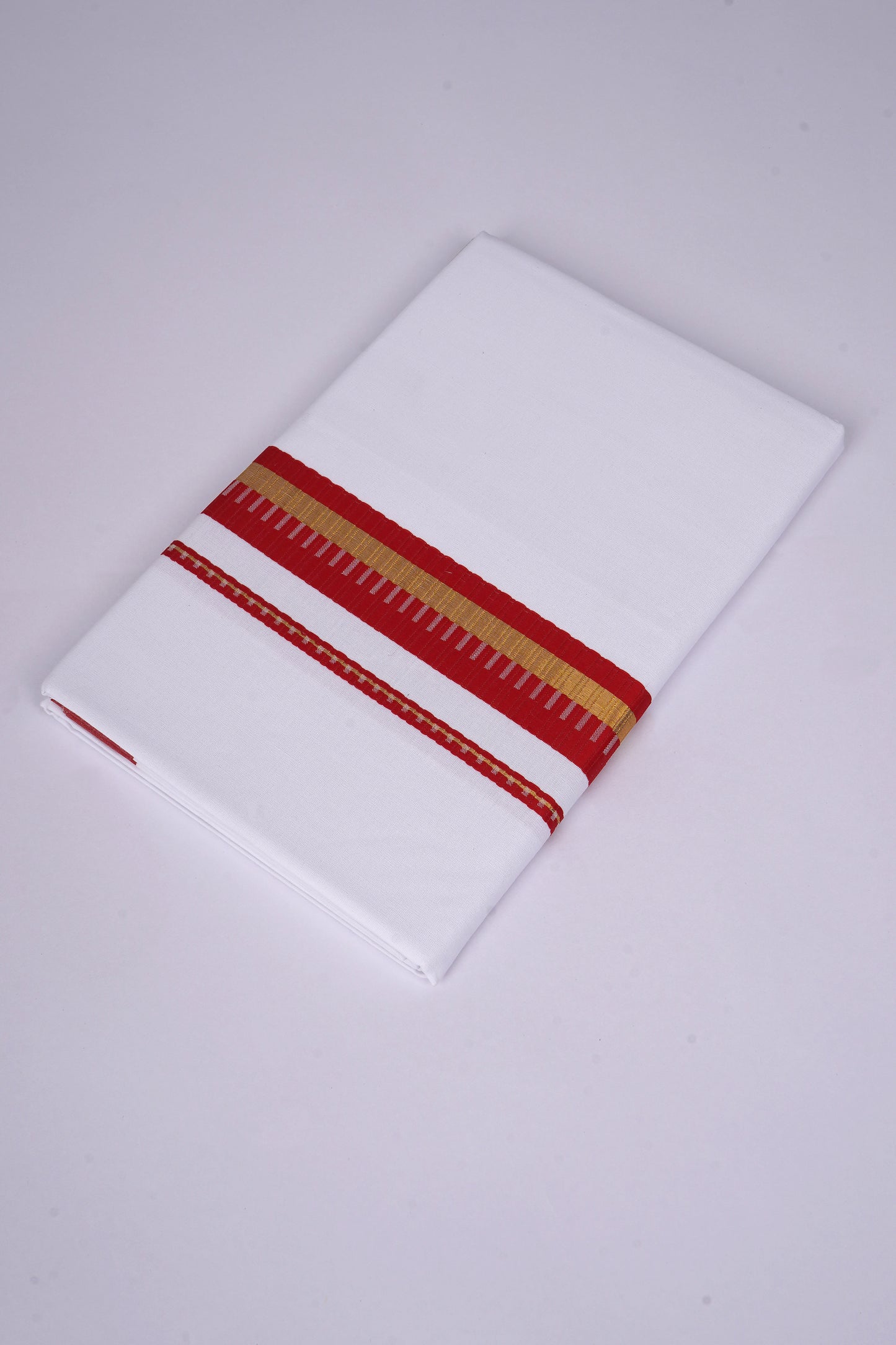FS-93 W/S DHOTI 2.00 MTR - GOLD RED