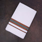 FD-176 W/D DHOTI 3.80 MTR-Brown