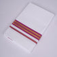 FS-100 W/S DHOTI  2.00 MTR - Dark Violet