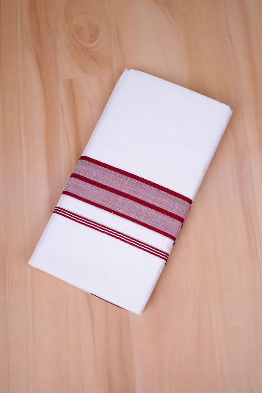 FCD-393 W/D DHOTI 3.80 MTR- Red