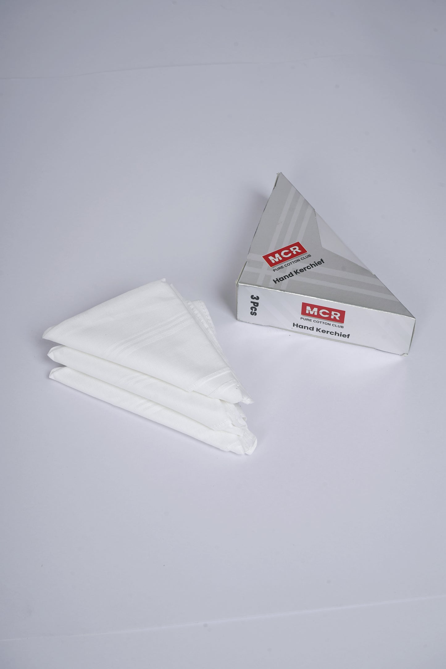 BRAVO - KF-122 KERCHIEF 3 PCS - 16X16 - WHITE - 3 PCS