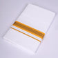 FS-103 W/S DHOTI 2.00 MTR - GOLD ORANGE