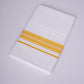 FS-99 W/S DHOTI 2.00 MTR - YELLOW
