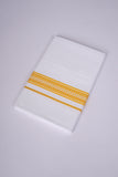 FS-99 W/S DHOTI 2.00 MTR - YELLOW