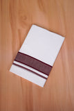 FCD-399 W/D DHOTI 3.80 MTR - Maroon