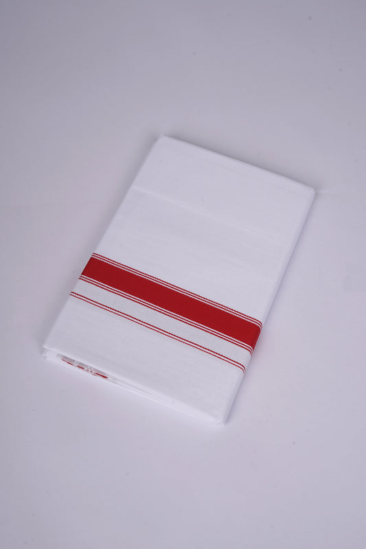 FS-126 W/S DHOTI  1.90 MTR - Red