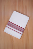 FCD-585 W/D DHOTI 3.80 MTR - Dark Red
