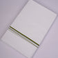 SD-12 WHITE DOUBLE DHOTI  3.70 MTR - Green