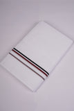 ADMKSR WHITE DOUBLE DHOTI  3.80 MTR