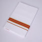 FS-107 W/S DHOTI 2.00 MTR - GOLD RED