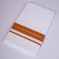 FS-108 W/S DHOTI  2.00 MTR - orange