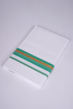 FS-93 W/S DHOTI 2.00 MTR - GOLD GREEN