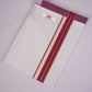 PKT FS-01 VELCRO WHITE SINGLE DHOTI - Dark Pink