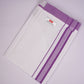 PKT FS-01 VELCRO WHITE SINGLE DHOTI - Pink