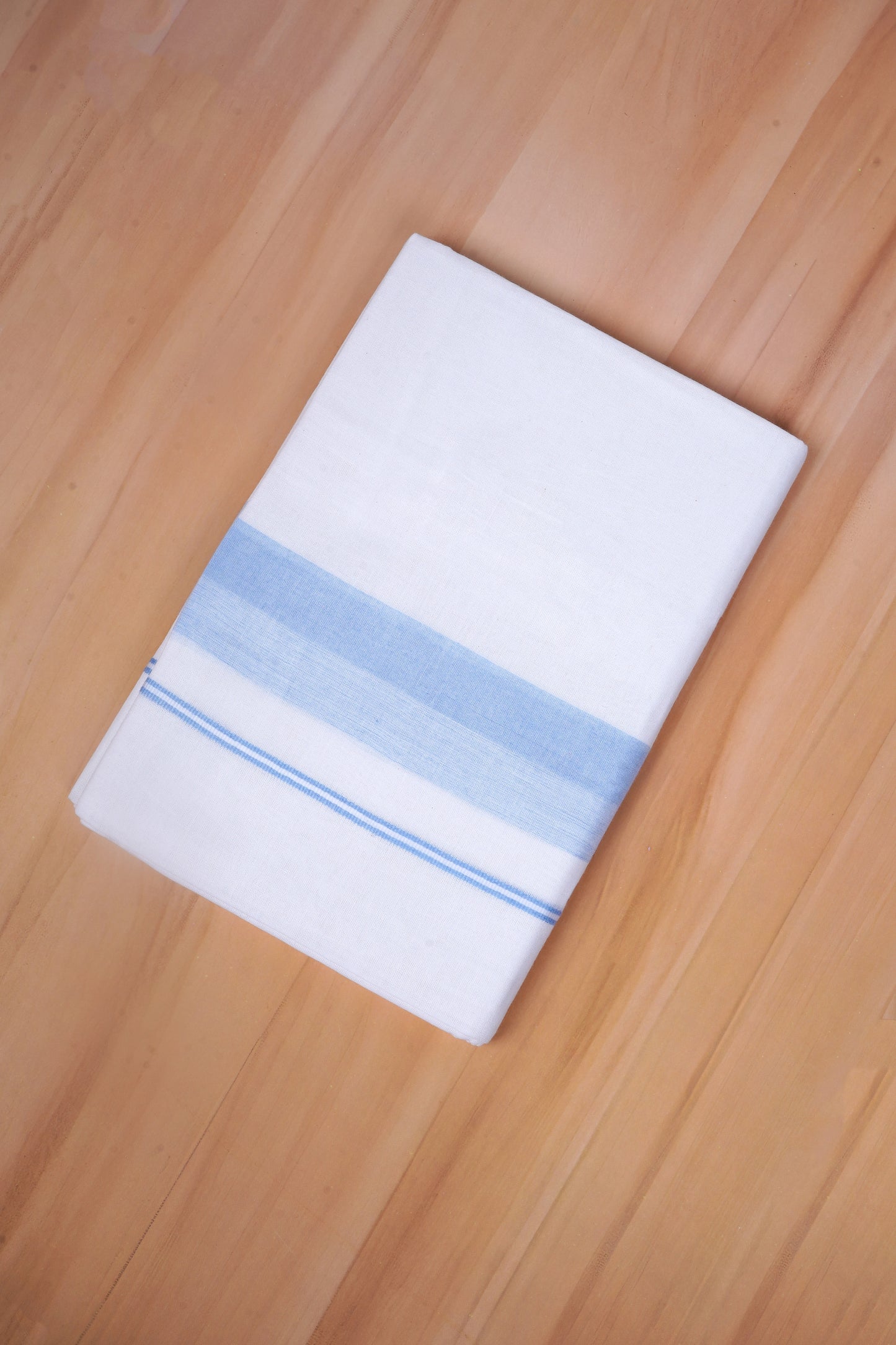 FCD-570 W/D DHOTI 3.80 MTR - Sky Blue