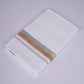 FS-124 W/S DHOTI  1.90 MTR - Silver Brown