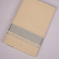 SLD-52C CREAM DOUBLE DHOTI  3.80 MTR