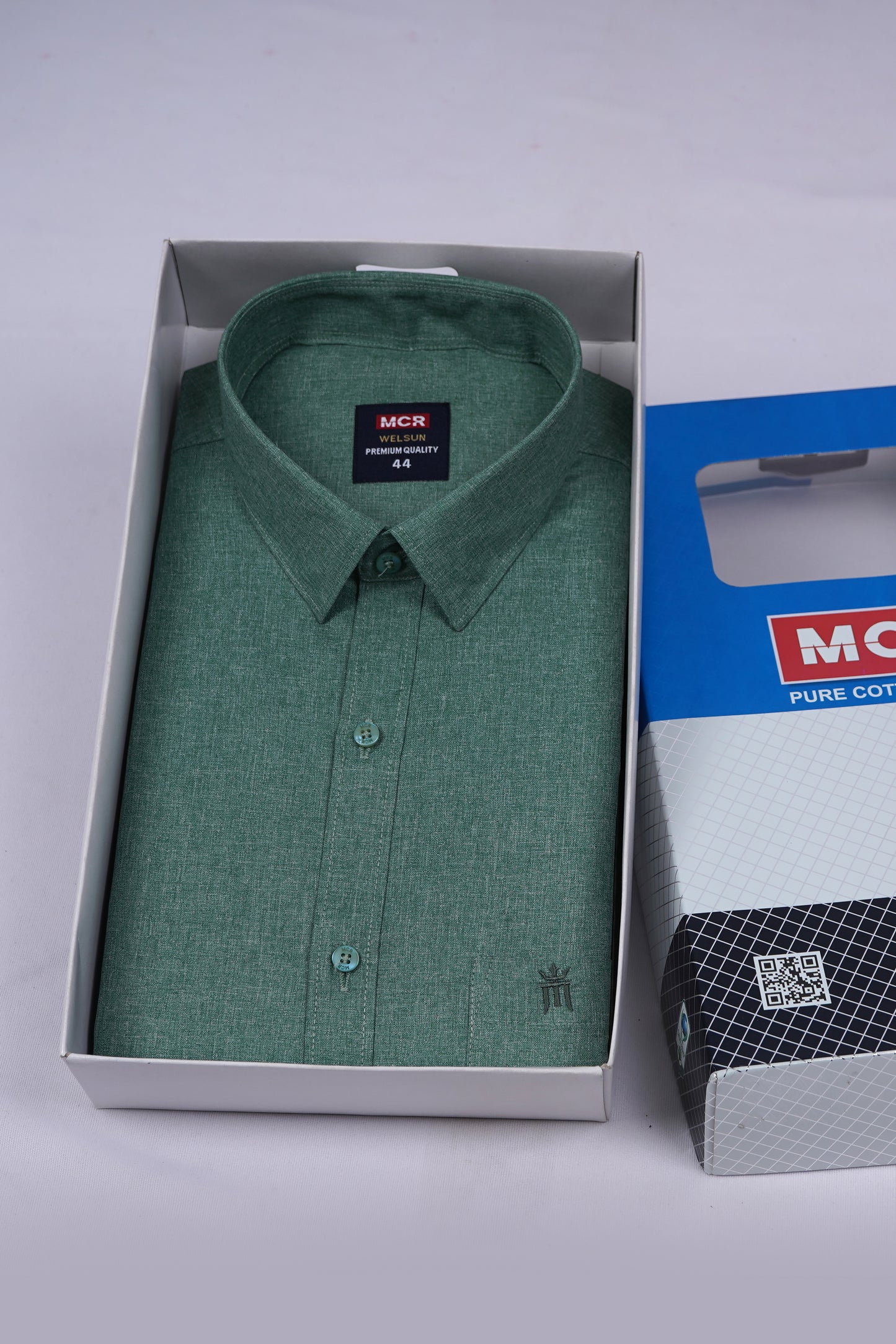 MCR WELSUN 61503 Half Sleeve Formal Color Shirt For Men