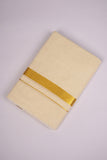 GLD-11C CREAM DOUBLE DHOTI  4.00 MTR