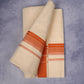 FCD-331C C/D DHOTI  3.80 MTR-Dark Orange