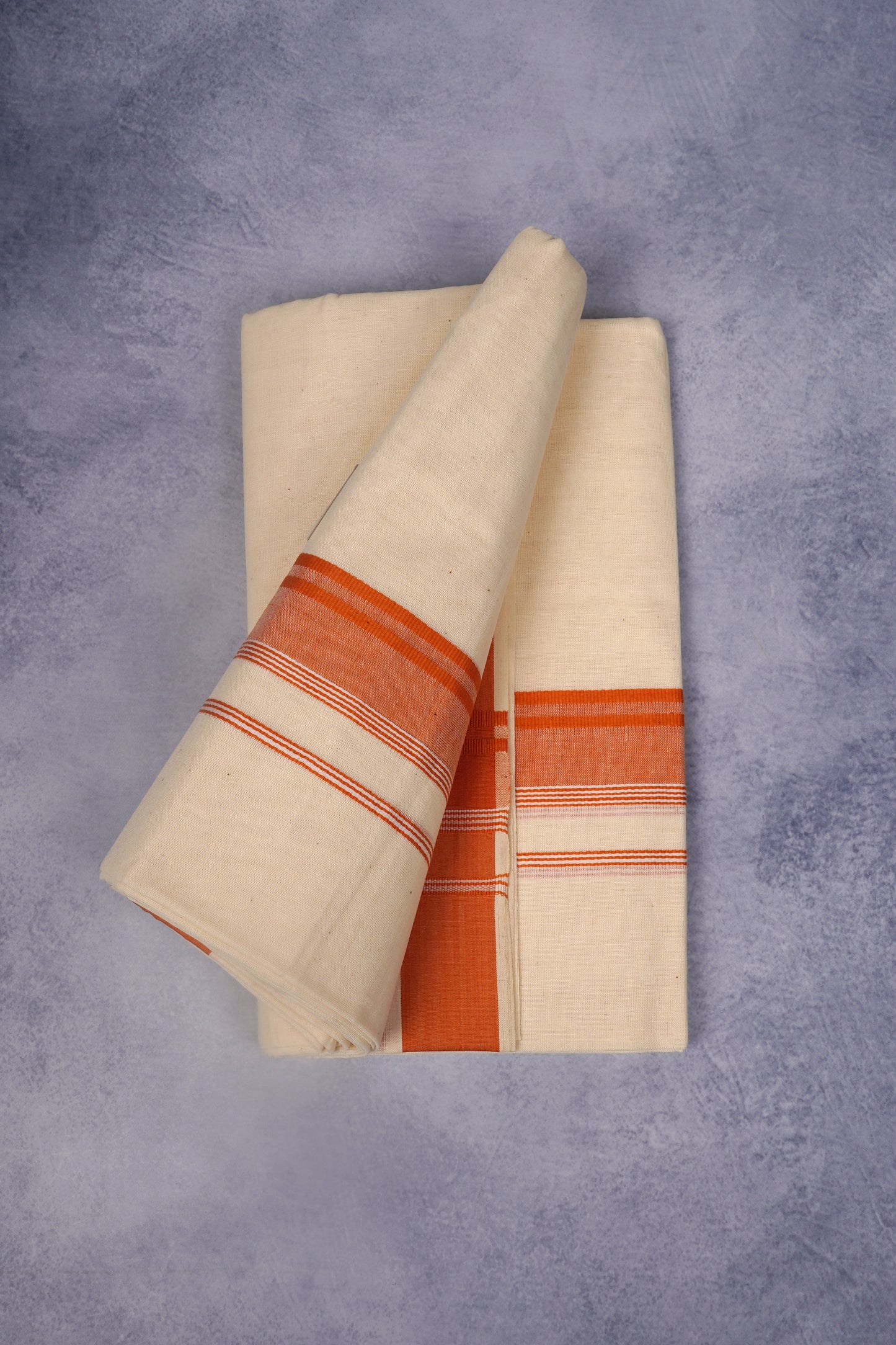FCD-331C C/D DHOTI  3.80 MTR-Dark Orange
