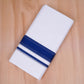 FCD-246 W/D DHOTI 4.00 MTR-Dark Blue