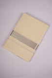 SLD-92C CREAM DOUBLE DHOTI  4.00 MTR