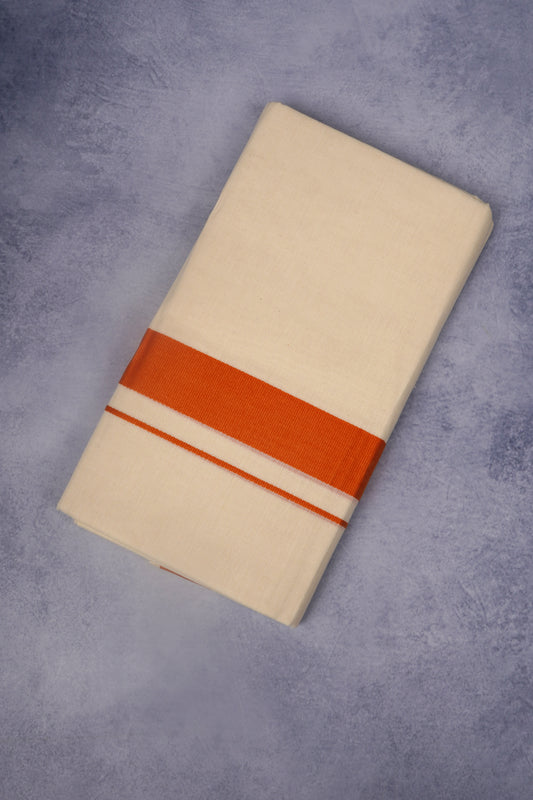 FCD-366C C/D DHOTI  3.80 MTR-dark orange