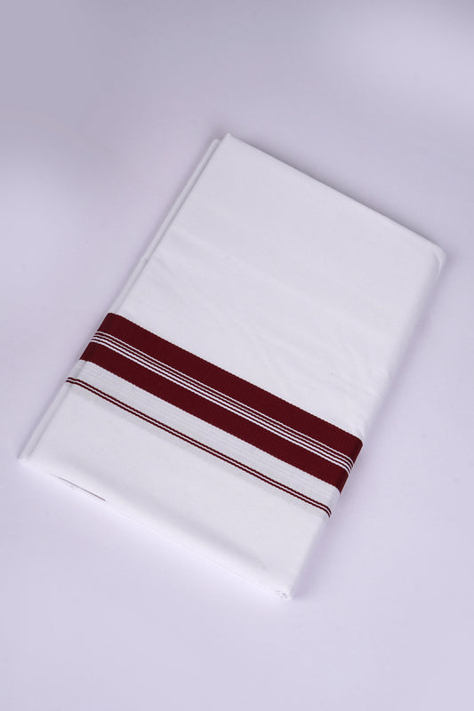 FS-125 W/S DHOTI  1.90 MTR -  Dark Brown