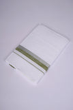 FS-124 W/S DHOTI  1.90 MTR - Silver Green