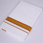FS-103 W/S DHOTI 2.00 MTR - GOLD BROWN
