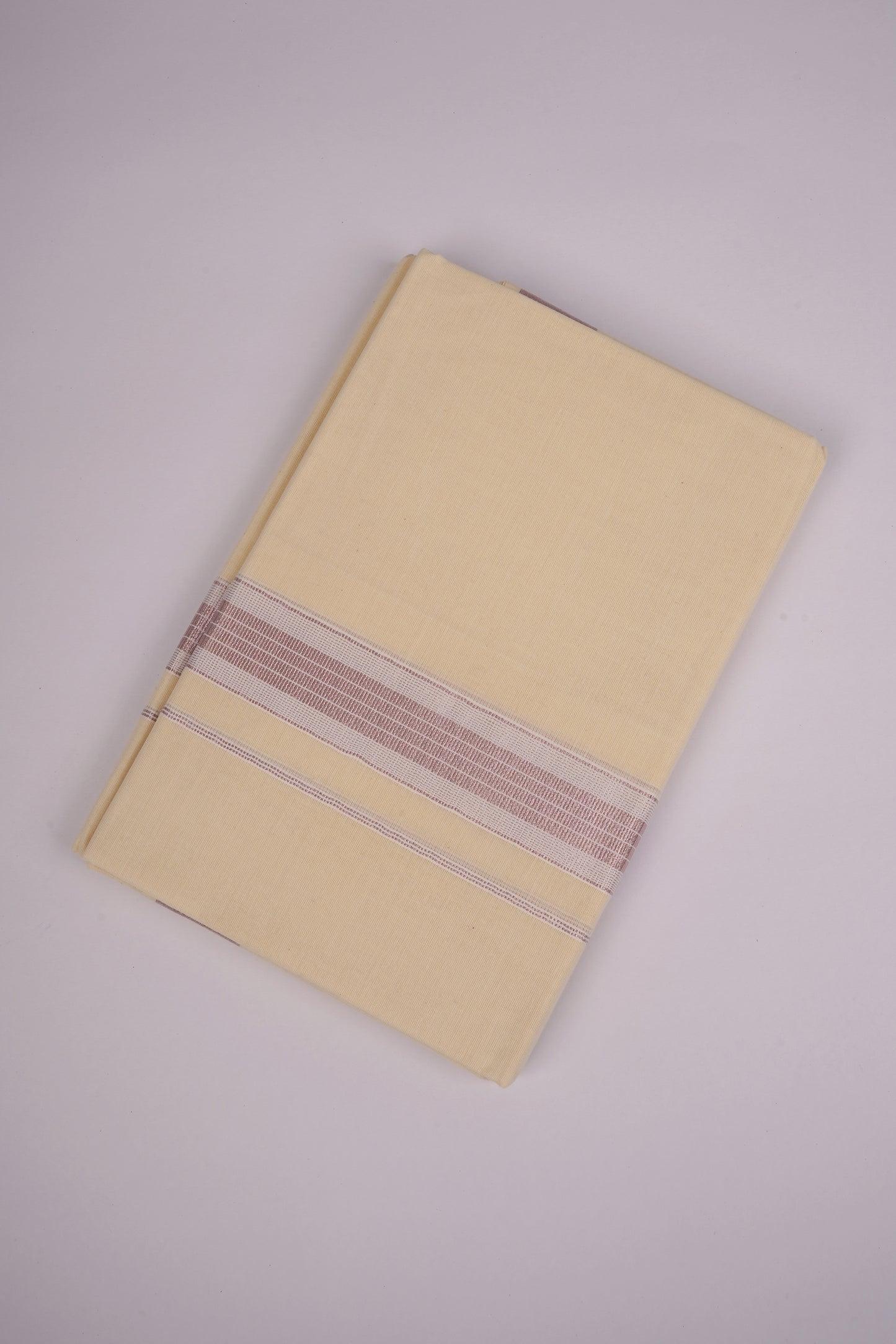 RGD-04C CREAM DOUBLE DHOTI  4.00 MTR