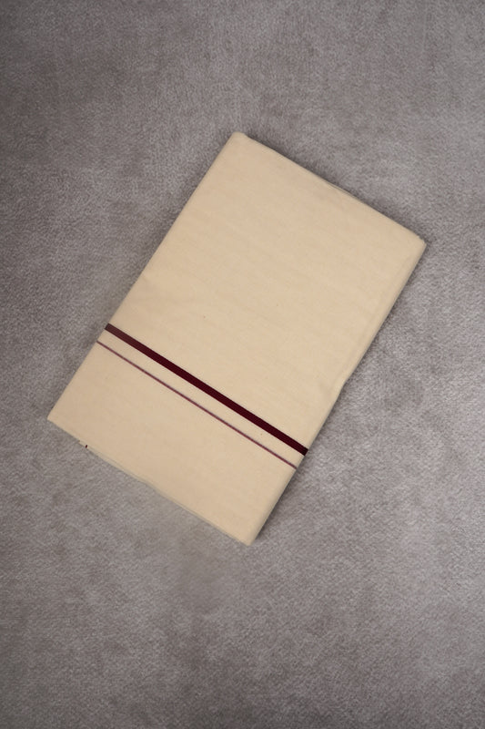 SD-07C C/D DHOTI  3.80 MTR-Maroon