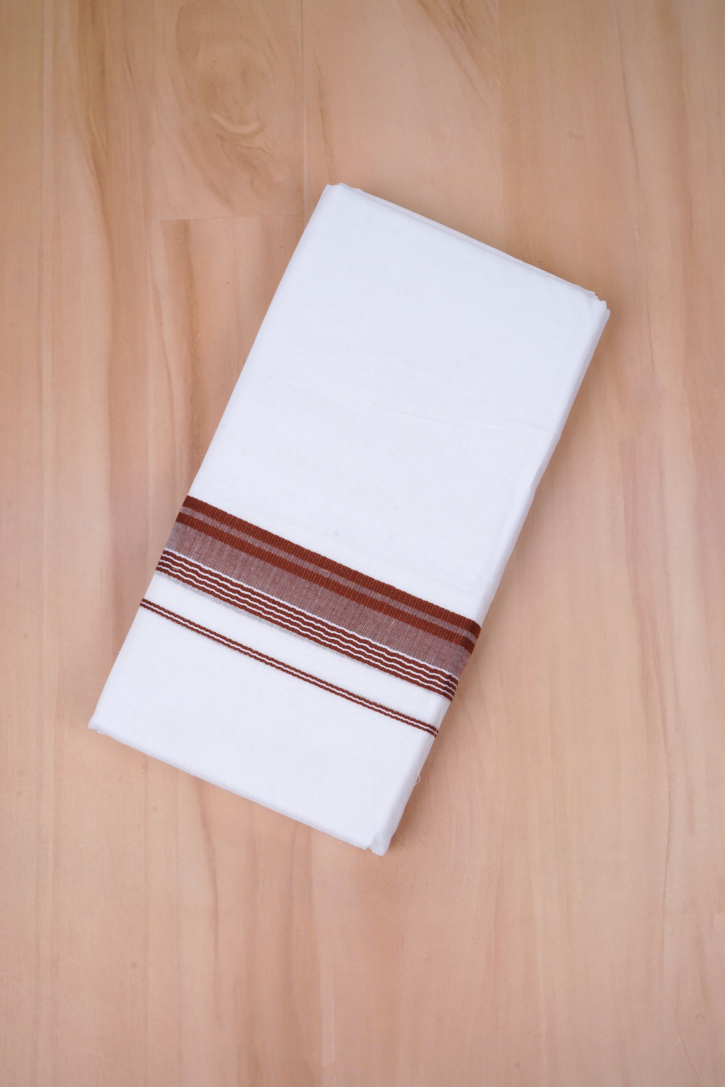 FCD-331 W/D DHOTI 3.80 MTR-Brown