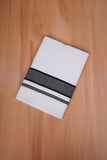 FCD-399 W/D DHOTI 3.80 MTR - Dark Black