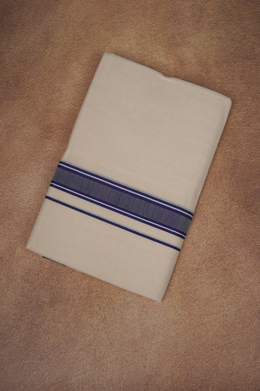 FD-116C C/D DHOTI  3.80 MTR-Ink Blue