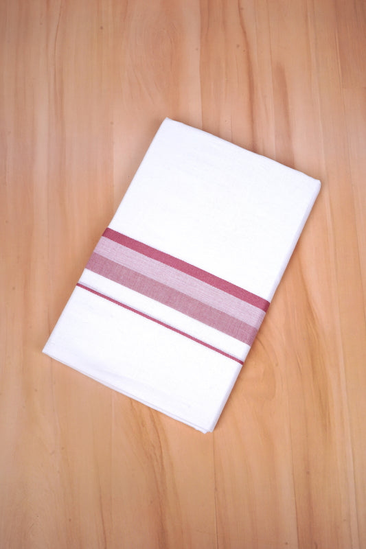 FCD-602 W/D DHOTI 3.80 MTR - Dark Pink