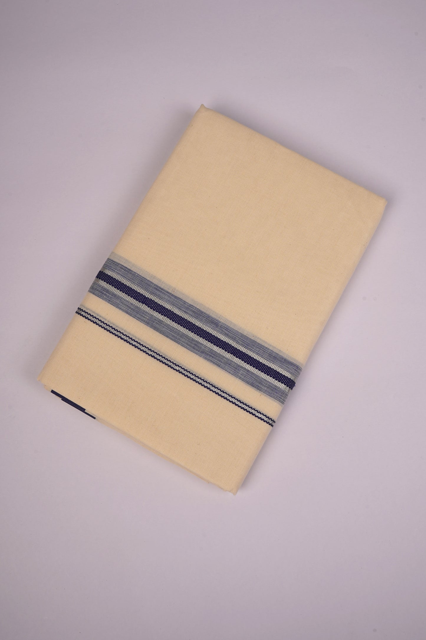 FD-187C C/D DHOTI  3.80 MTR-Navy Blue