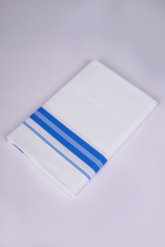 FS-125 W/S DHOTI  1.90 MTR - Blue