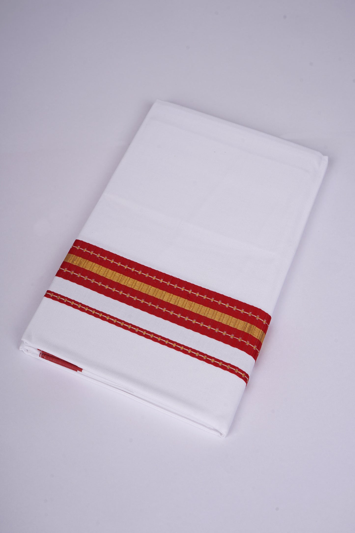 FS-108 W/S DHOTI  2.00 MTR -Red