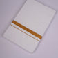 GLD-38 WHITE DOUBLE DHOTI  3.80 MTR