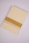 ZENITH GOLD 2 CREAM DOUBLE DHOTI  4.00 MTR